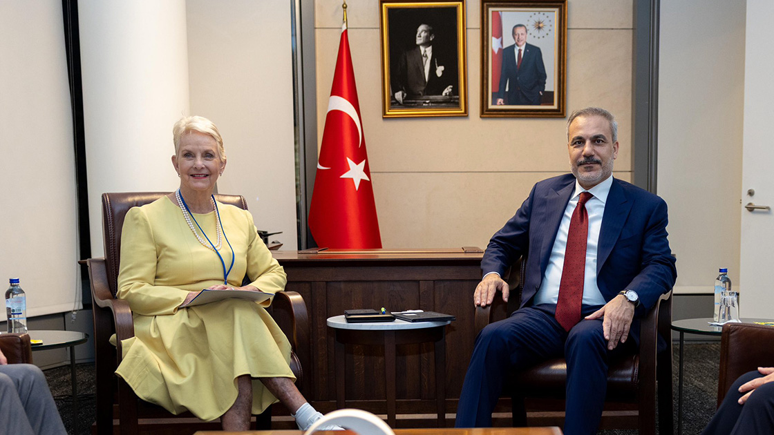 Dışişleri Bakanı Hakan Fidan ile Birleşmiş Milletler (BM) Dünya Gıda