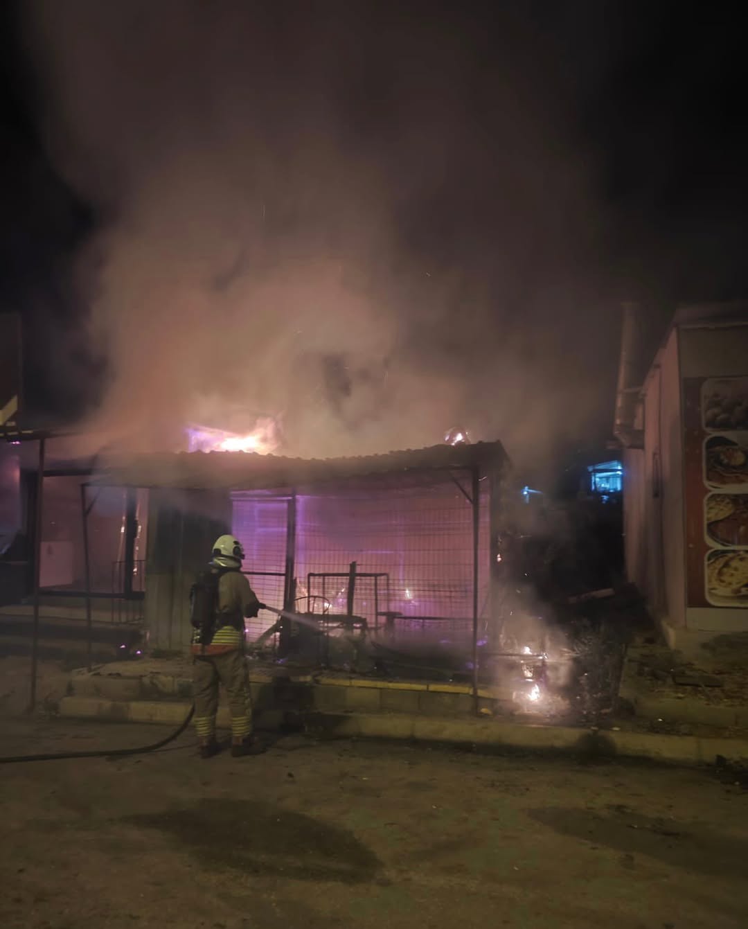 Hatay’ın merkez Antakya ilçesi Alaattin Mahallesi’nde bulunan bir lokantada, henüz