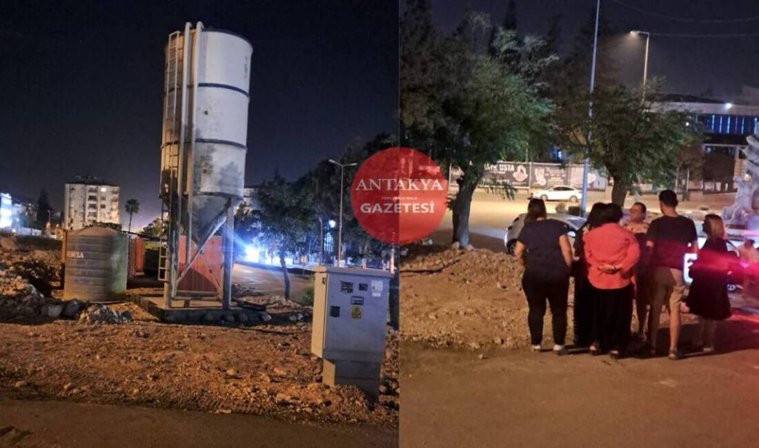 Hatay’ın Defne ilçesi Sümerler Mahallesi’nde, Necmi Asfuroğlu Anadolu Lisesi yanında