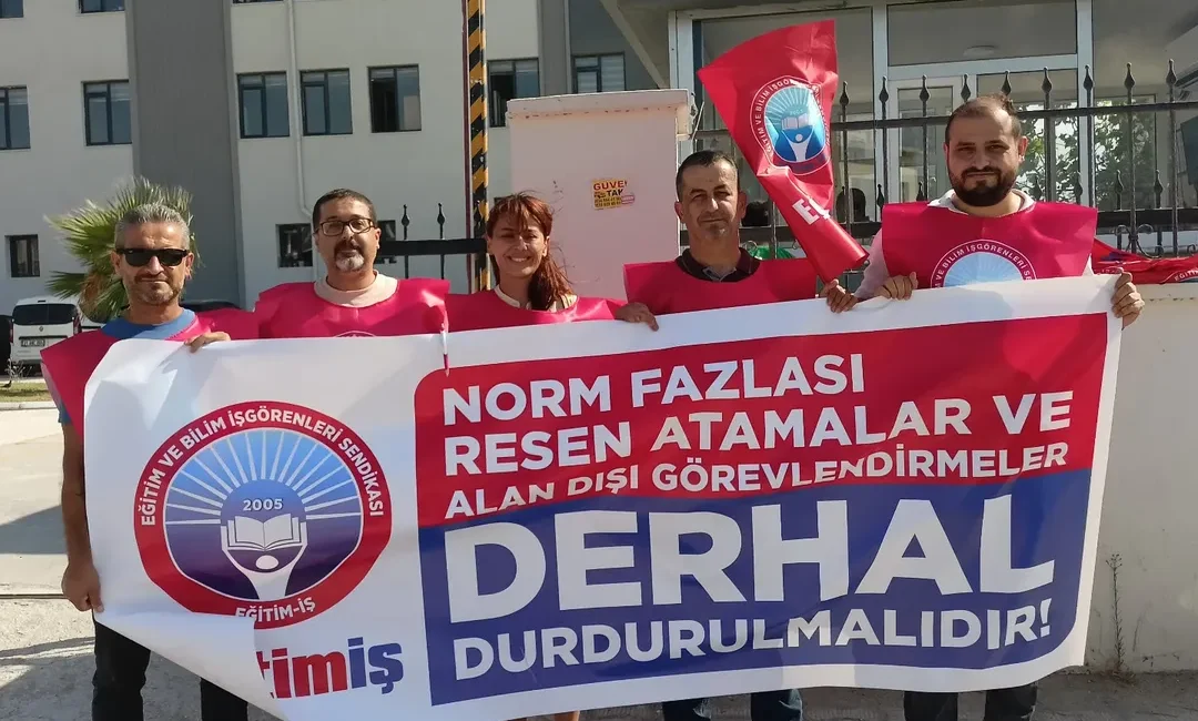 Eğitim-İş Hatay 1 Nolu Şube, norm fazlası öğretmenlerin re’sen atamaları