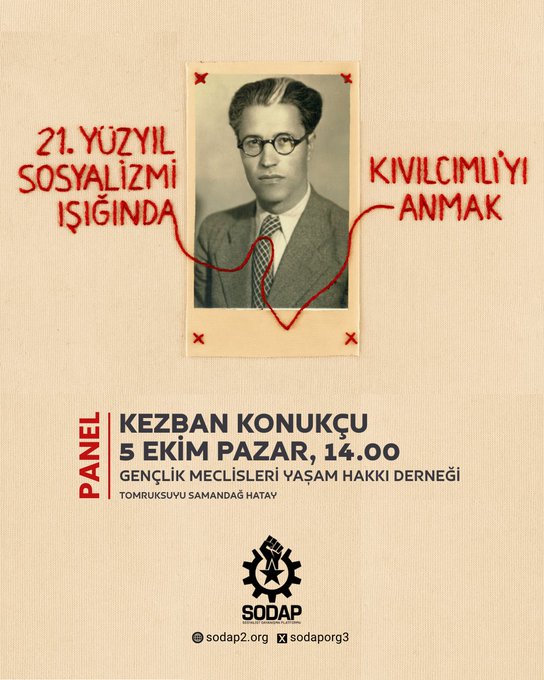 Sosyalist Demokrasi Partisi (SODAP), tüm halkı “21. Yüzyıl Sosyalizmi Işığında