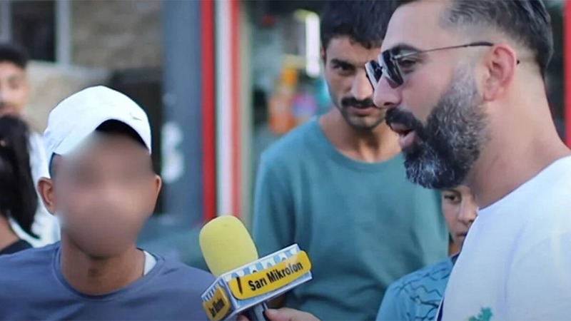 Çorlu’daki sokak röportajında yaşanan silahlı görüntüler sosyal medyayı karıştırdı. Sarı