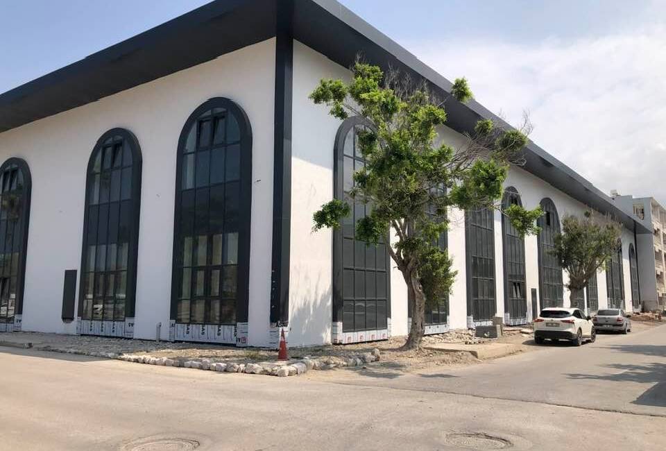   İskenderun ilçesinde yapımı sona yaklaşan kütüphane binasının, yeni eğitim-öğretim