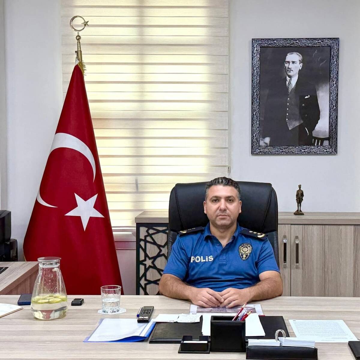 Belen’e atanan yeni ilçe emniyet müdürü Volkan Türkmenoğlu göreve başladı.