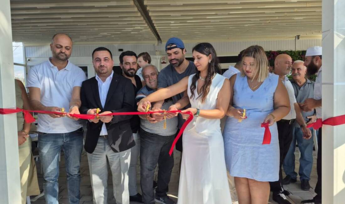 Arsuz’un Madenli Mahallesi’nde hayata geçirilen Lotuss Kafe, hafta sonunda düzenlenen