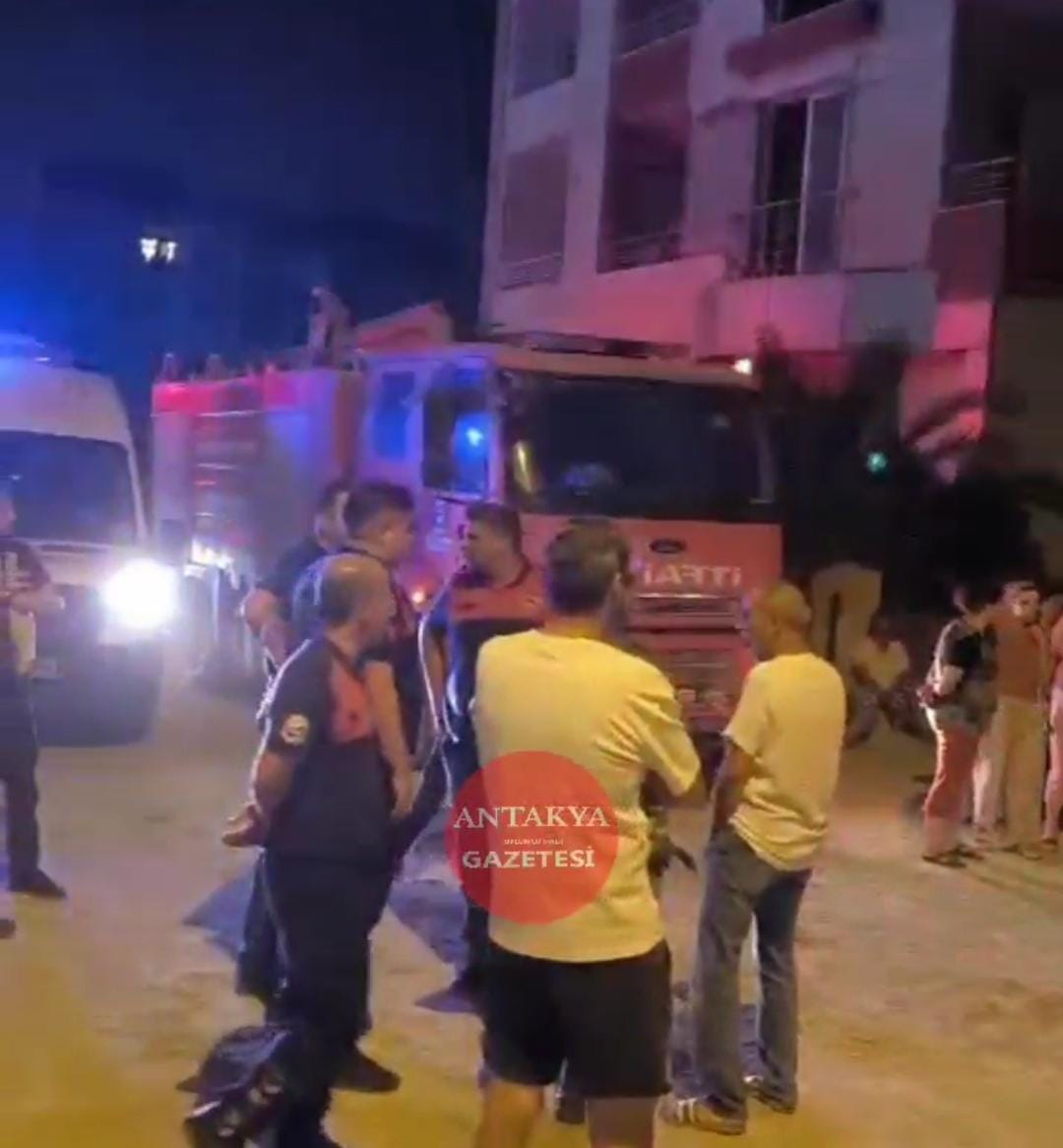 Hatay’ın Antakya ilçesine bağlı Gazi Mahallesi’nde, üç gündür devam eden