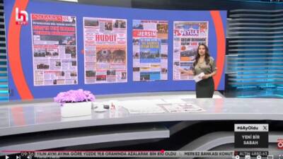 Halk TV ekranlarında Gözde Şeker’in hazırlayıp sunduğu Yeni Bir Sabah