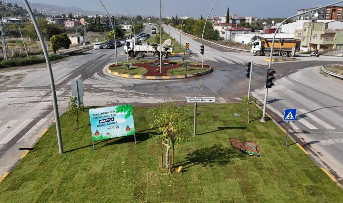 Hatay Büyükşehir Belediyesi (HBB), kentin modern bir görünüme kavuşması ve