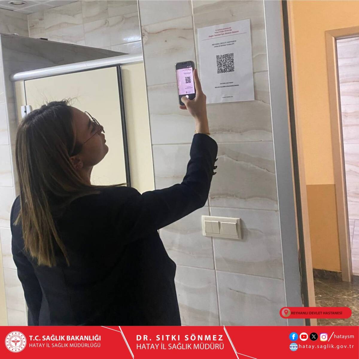 Hatay İl Sağlık Müdürlüğü, Reyhanlı Devlet Hastanesi’nde temizlik ve hijyen