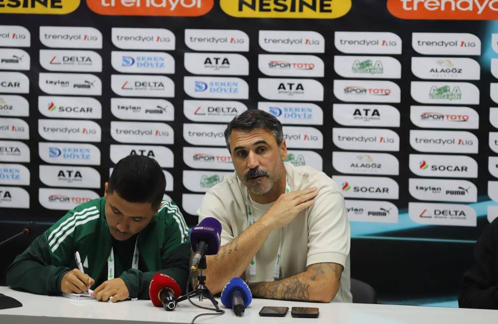 Hatayspor Teknik Direktörü Hugo Almeida, Iğdır FK yenilgisi sonrası sakatlıkların