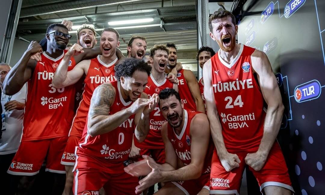 A Milli Erkek Basketbol Takımımız, 24 yıl aradan sonra Avrupa