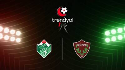 Türkiye 1. Ligi’nde halen oynanmakta olan Iğdırspor FK ile Hatayspor