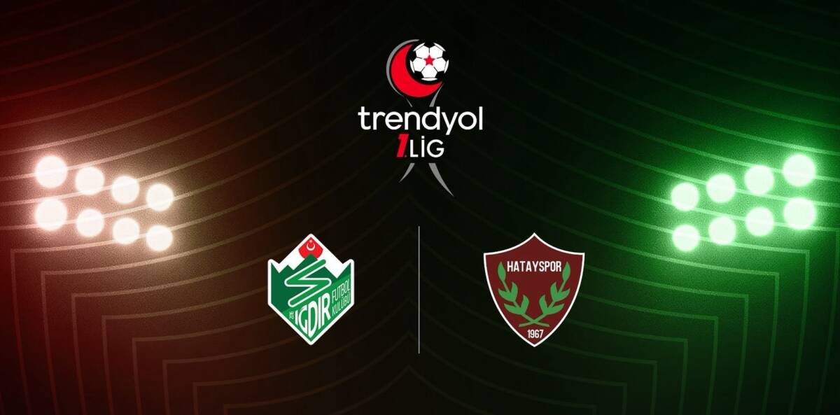 Türkiye 1. Ligi’nde halen oynanmakta olan Iğdırspor FK ile Hatayspor