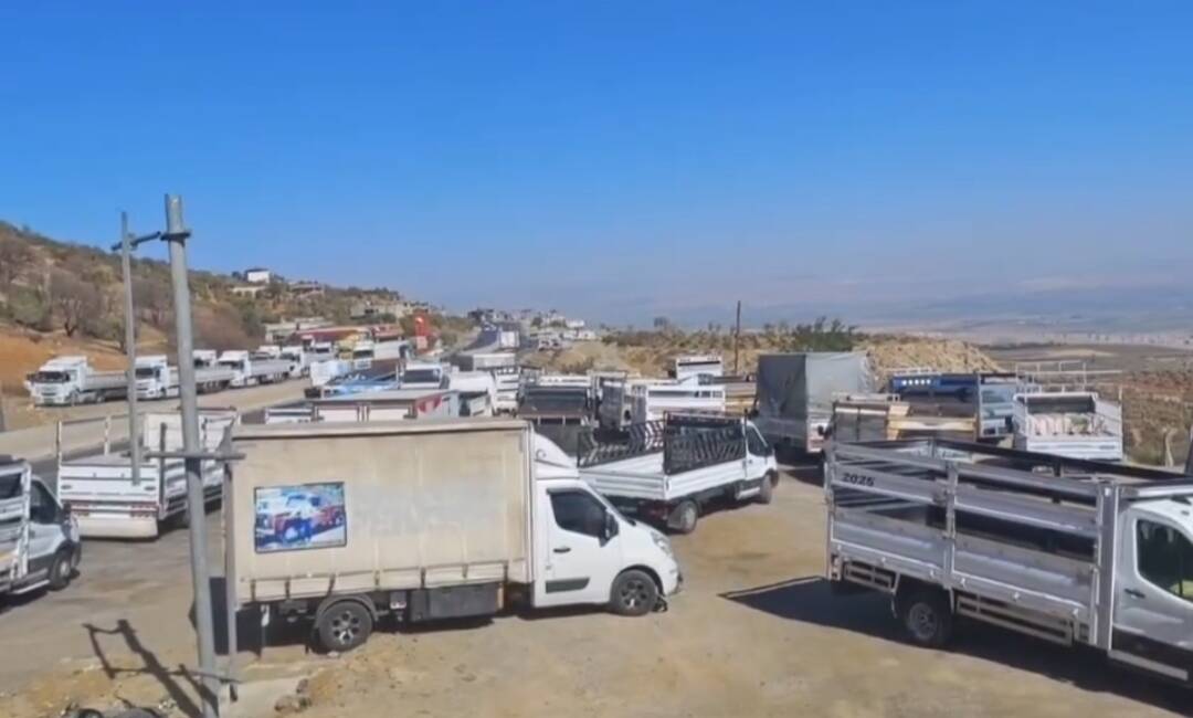 Hatay’da kamyonet sürücüleri, 1 Kasım itibarıyla yürürlüğe girecek olan “kantar