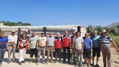 Tarım ve Orman Bakanlığı tarafından yürütülen “Seralara Cansuyu” projesi kapsamında