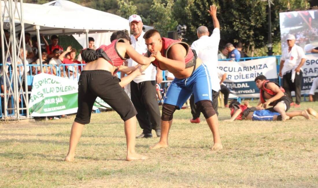 Hatay Belen’de düzenlenen 14. Geleneksel Yayla Şenlikleri, Aba Güreşi Festivali