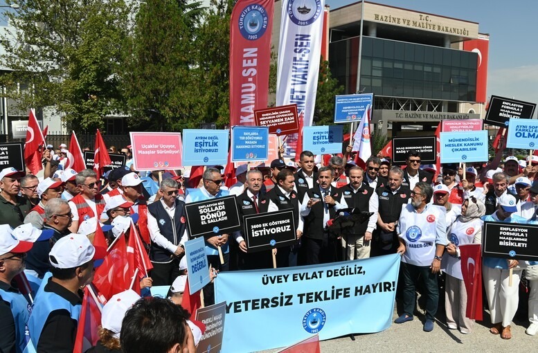 Hakem kurulunun düşük zam kararına karşı kamu çalışanlarının tepkisi çığ