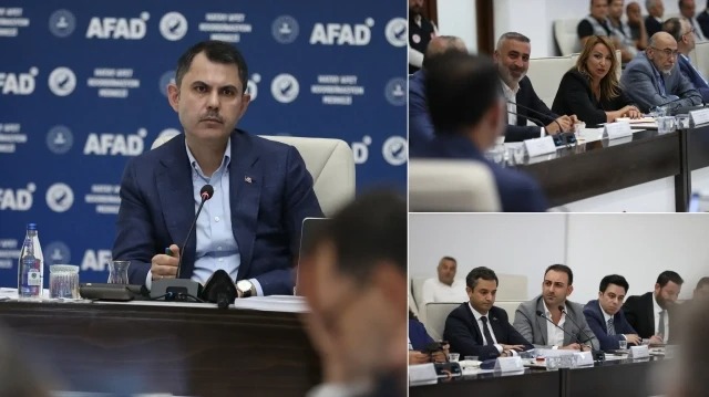 Kahramanmaraş depremlerinin ardından Hatay’da yürütülen yeniden inşa çalışmalarına ilişkin düzenlenen