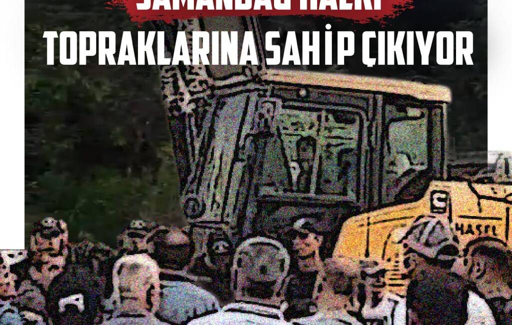 Hatay’ın Samandağ ilçesine bağlı Kurtderesi Mahallesi sakinleri, topraklarını korumak için