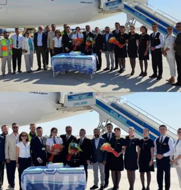 6 Şubat 2023 depremlerinde zarar gören Hatay Havalimanı’nın 1. etap