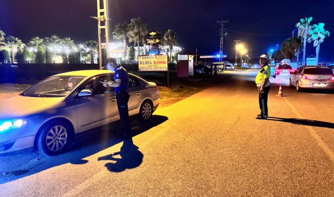 Hatay’ın Dörtyol ilçesinde, İlçe Emniyet Müdürlüğü ekipleri huzur ve güven