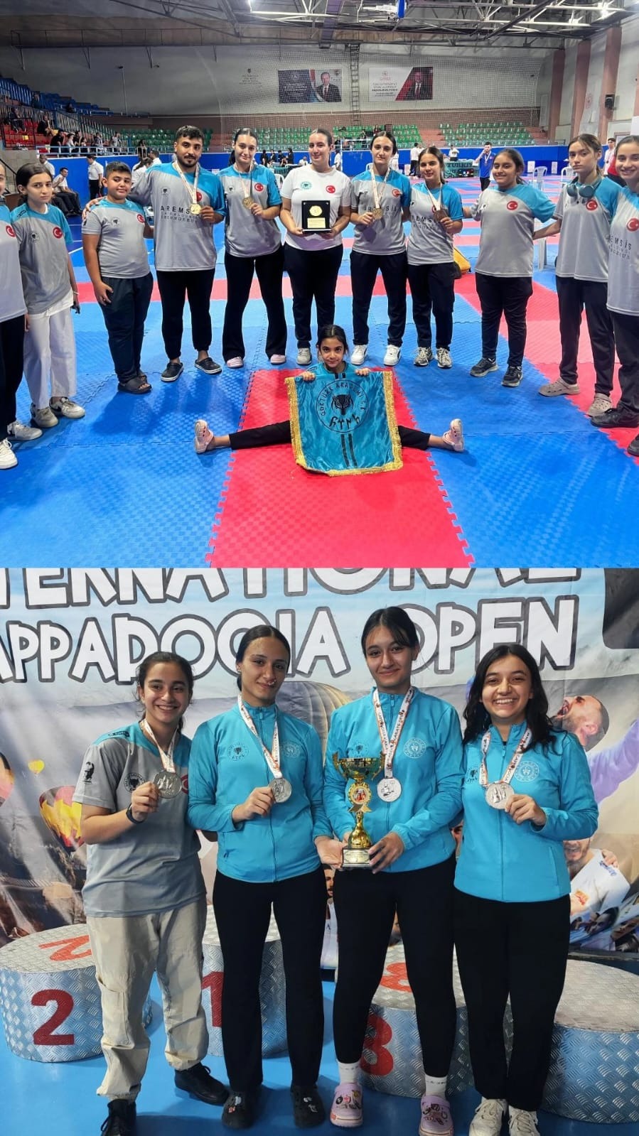 İskenderun’da faaliyet gösteren Göktürk Akademi Spor Kulübü, katıldığı Uluslararası Kapadokya
