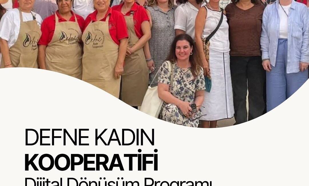 Hatay’da Kadın Kooperatifi Dijital Dönüşüme Hazır Hatay’ın Defne ilçesinde kadın emeğine dayalı üretim yapan Eleleyiz Defne