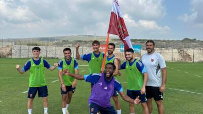Hatayspor futbolcuları, geçtiğimiz hafta sonunda Mersin’in Erdemli ilçesinde teknik heyetin