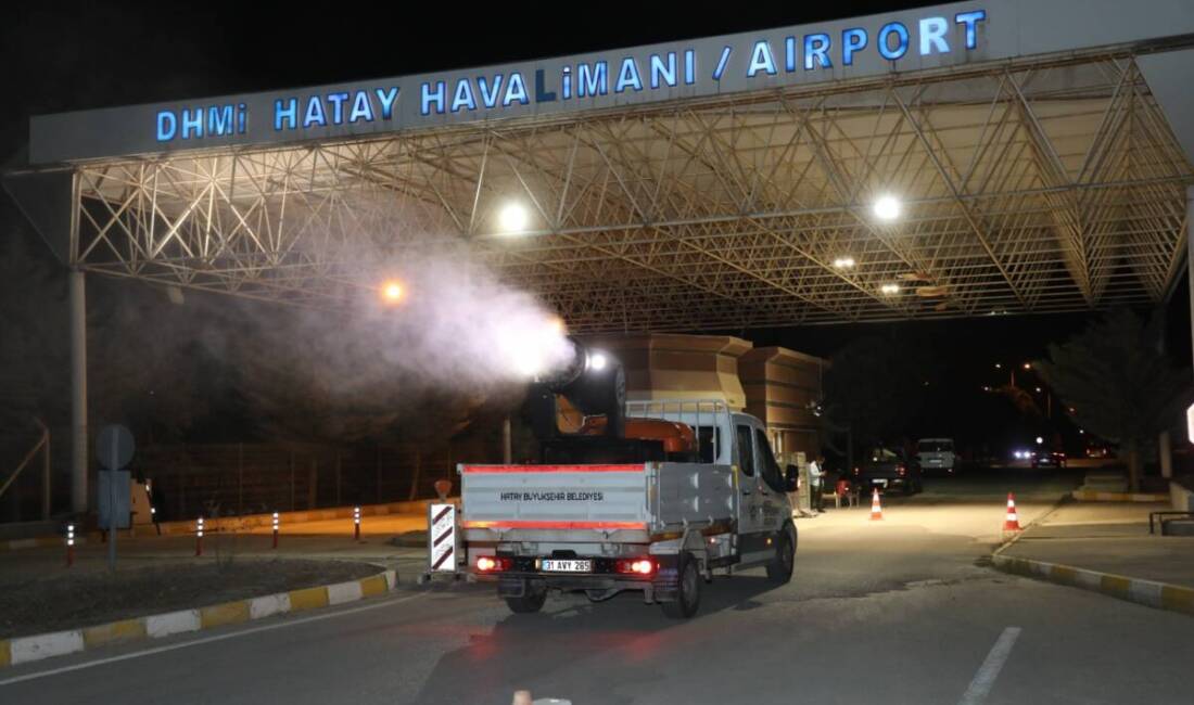 HBB Tarımsal Hizmetler Dairesi’nden Halk Sağlığı Odaklı Mücadele Hatay Büyükşehir Belediyesi, sivrisinek, tatarcık ve karasinek gibi zararlı haşerelere