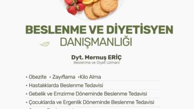 Antakya Belediyesi Spor İşleri Müdürlüğü bünyesinde beslenme ve diyetisyen danışmanlığı