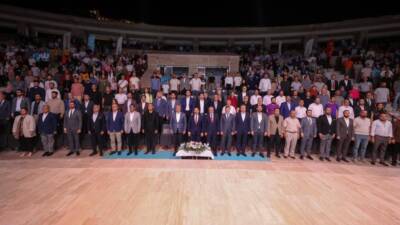   Hatay’da Mevlidi Nebi Haftası dolayısıyla düzenlenen programda, Ayasofya-i Kebir