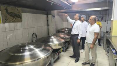 Hatay’ın Antakya ilçesinde yeni eğitim öğretim yılıyla birlikte okul yemekhaneleri