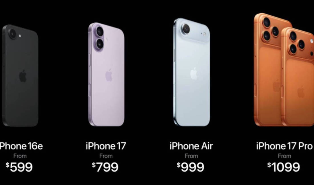 ABD merkezli teknoloji devi Apple, 9 Eylül gerçekleştirdiği lansmanda iPhone