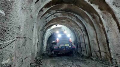 Hatay’da Asi Nehri’nin altına inşa edilen 17 kilometrelik tünel, 14.2