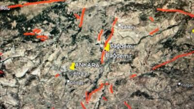 Ankara’nın Kalecik ilçesinde sabah saatlerinde 4.1 büyüklüğünde bir deprem meydana