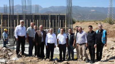 Hatay Büyükşehir Belediye Başkanı Mehmet Öntürk, Hassa’da gerçekleştirilen Büyükşehir Belediye