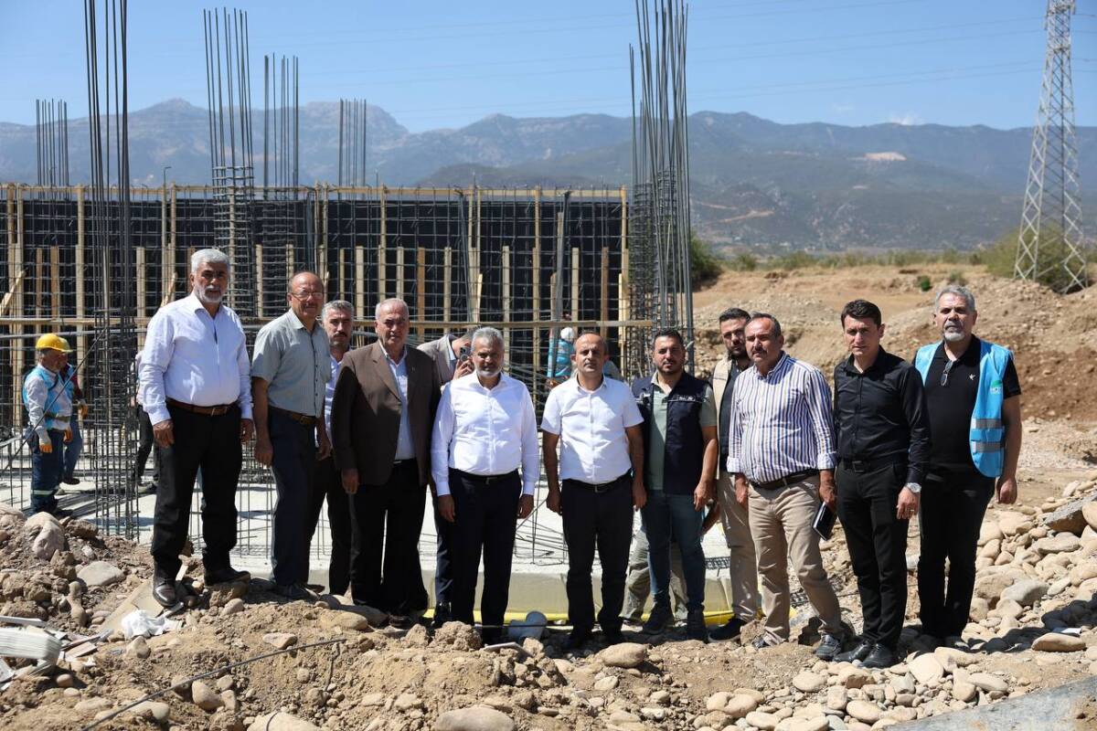 Hatay Büyükşehir Belediye Başkanı Mehmet Öntürk, Hassa’da gerçekleştirilen Büyükşehir Belediye