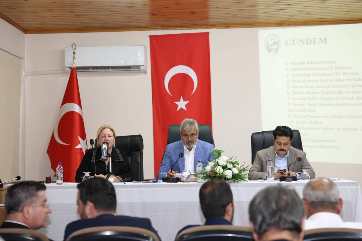 Hatay Büyükşehir Belediyesi Meclisi’nin Eylül ayı toplantısında önemli bir karar