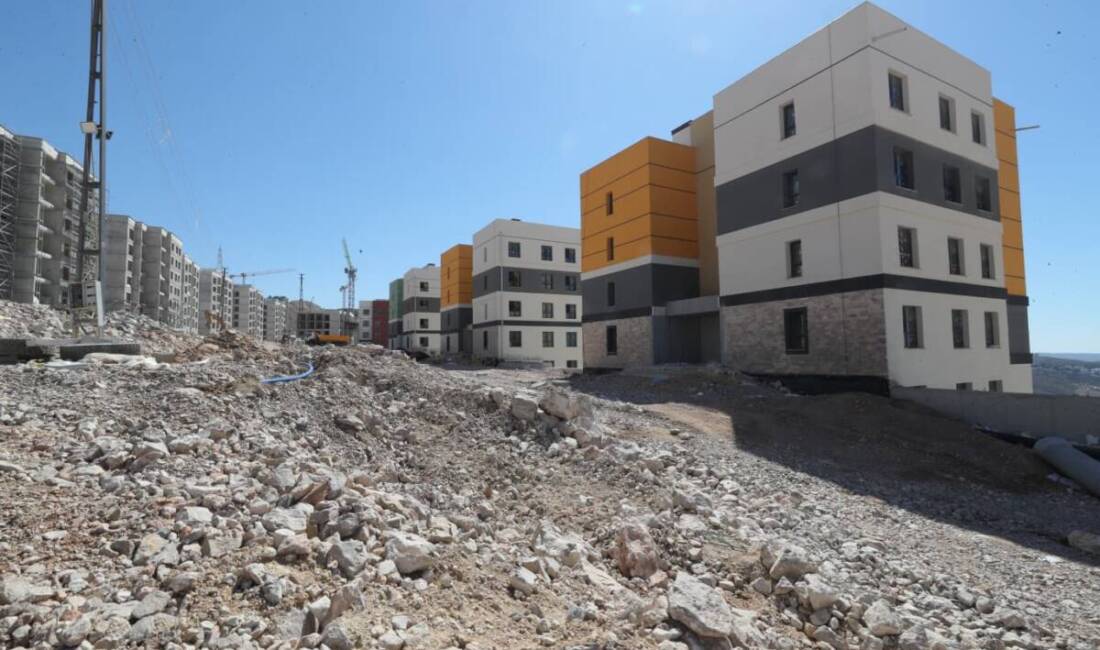   Hatay’ın İskenderun ilçesinde, 6 Şubat 2023 depremlerinin ardından başlatılan