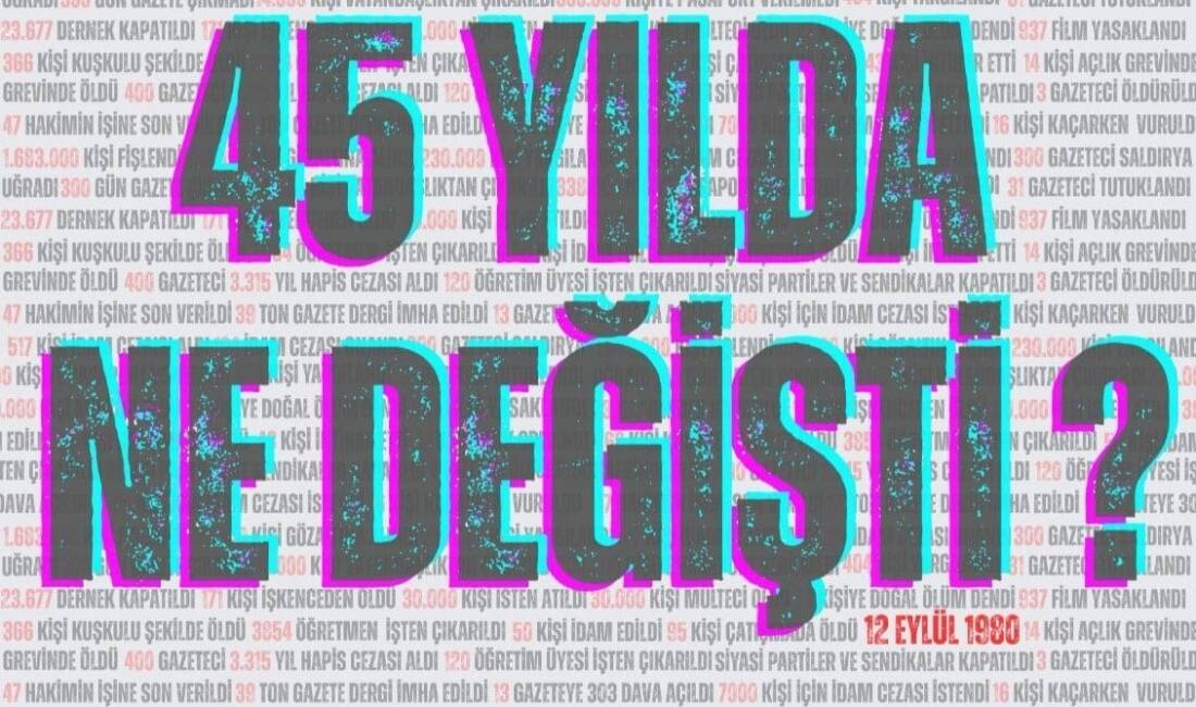 İHD Hatay: ’12 Eylül’ün gölgesi günümüzde’ İnsan Hakları Derneği (İHD) Hatay Şubesi, 12 Eylül Askeri Darbesi’nin