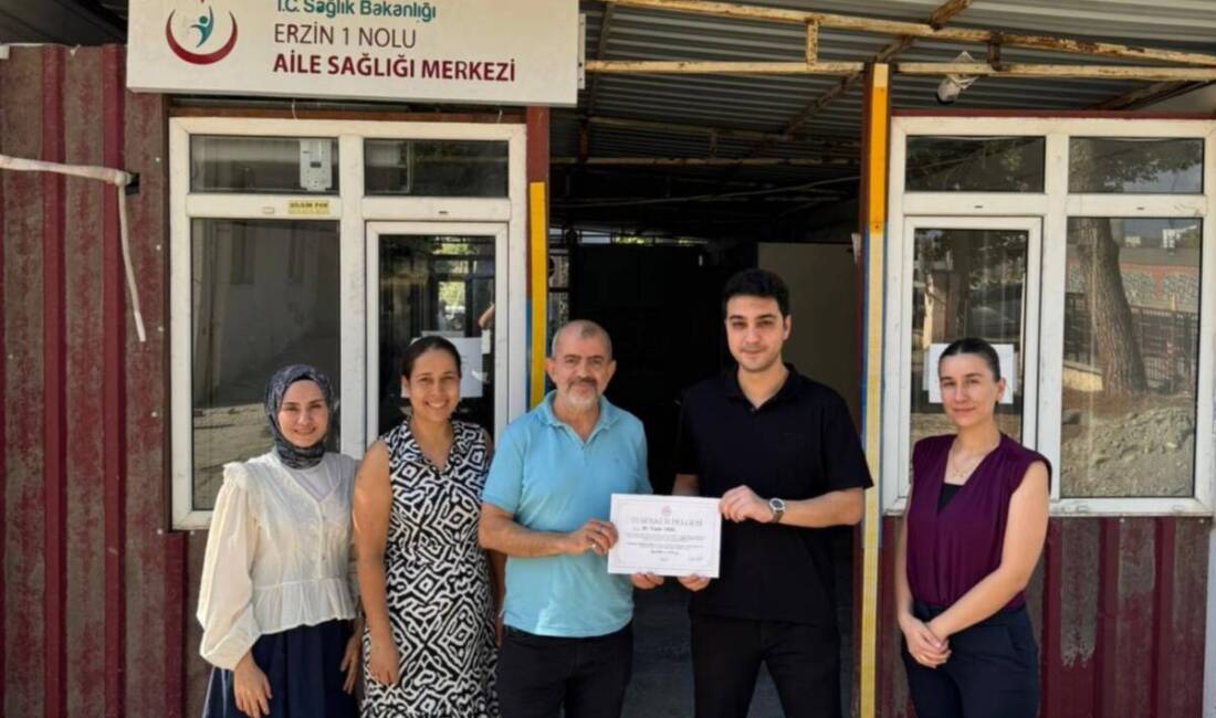 Erzin İlçe Sağlık Müdürlüğü, kanserle mücadele kapsamında yürüttüğü başarılı saha