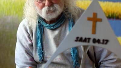 Hataylı sanatçı Atıf Gülücü, Almanya’da sanat dünyasında kazandığı tanınırlığı Hatay