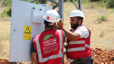 Hatay Büyükşehir Belediyesi, Altınözü ilçesinde 9 mahalleye içme suyu sağlayan