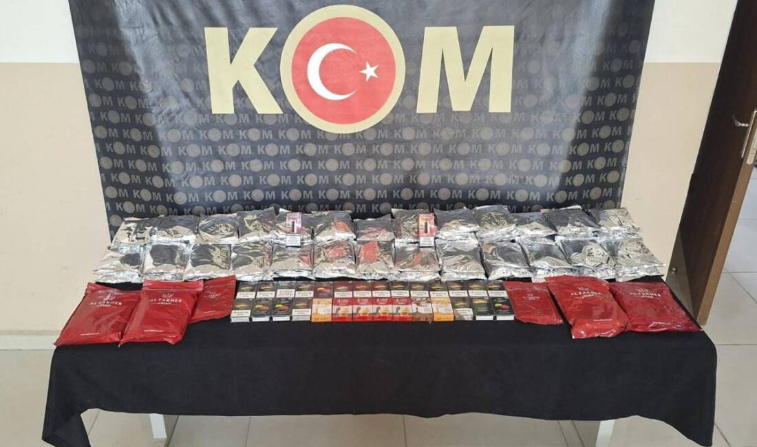 Hatay Emniyet Müdürlüğü ekiplerince kaçakçılık suçlarına yönelik yürütülen çalışmalar kapsamında
