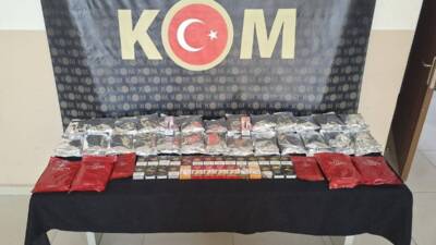 Hatay Emniyet Müdürlüğü ekiplerince kaçakçılık suçlarına yönelik yürütülen çalışmalar kapsamında