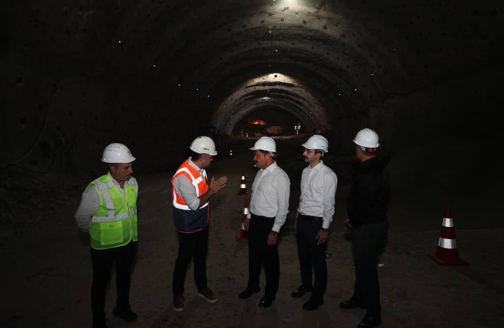 Hatay’da İskenderun ve Antakya’yı birbirine bağlayacak Belen-Topboğazı Otoyolu Tüneli inşasında