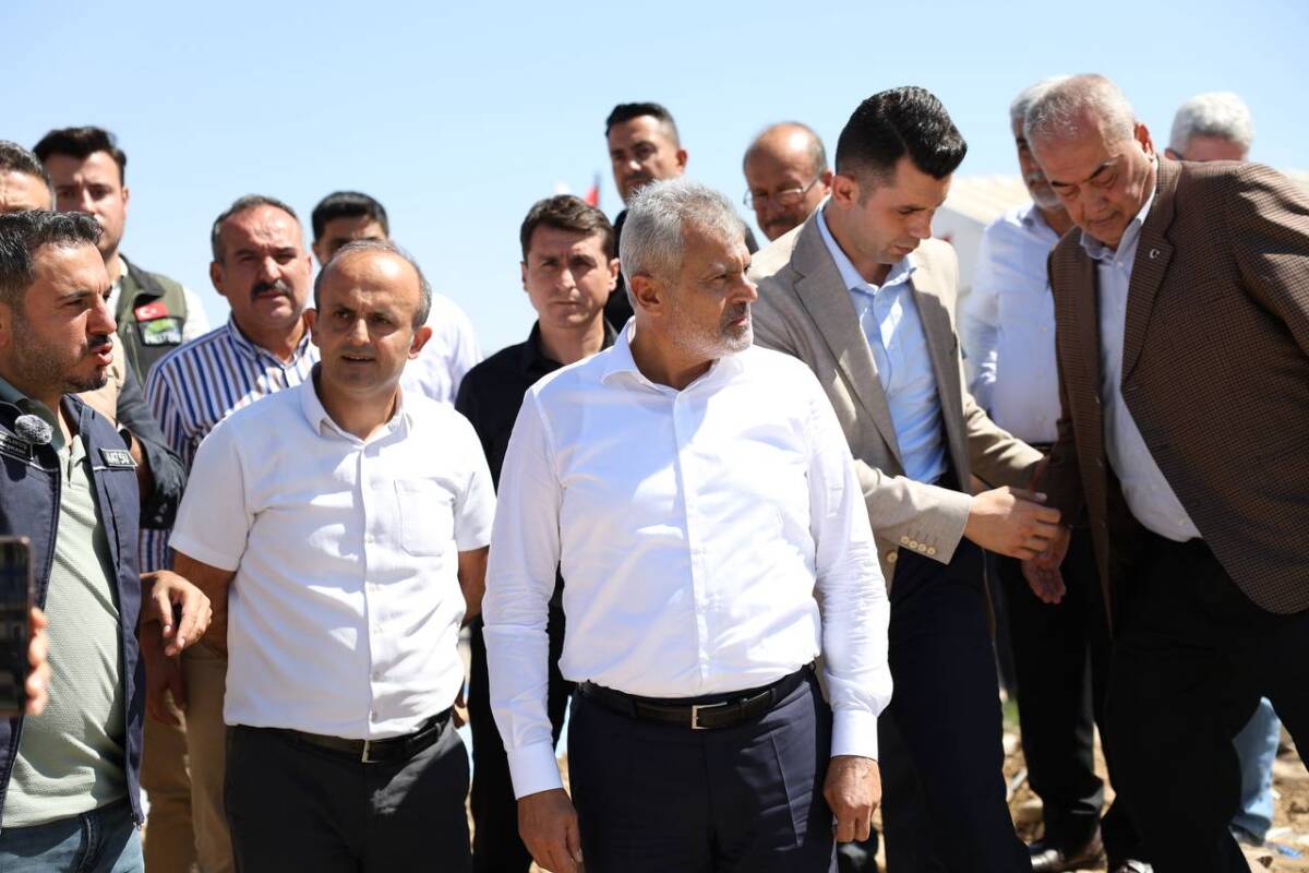 Hatay Büyükşehir Belediye Başkanı Mehmet Öntürk, Aktepe Atık Su Arıtma