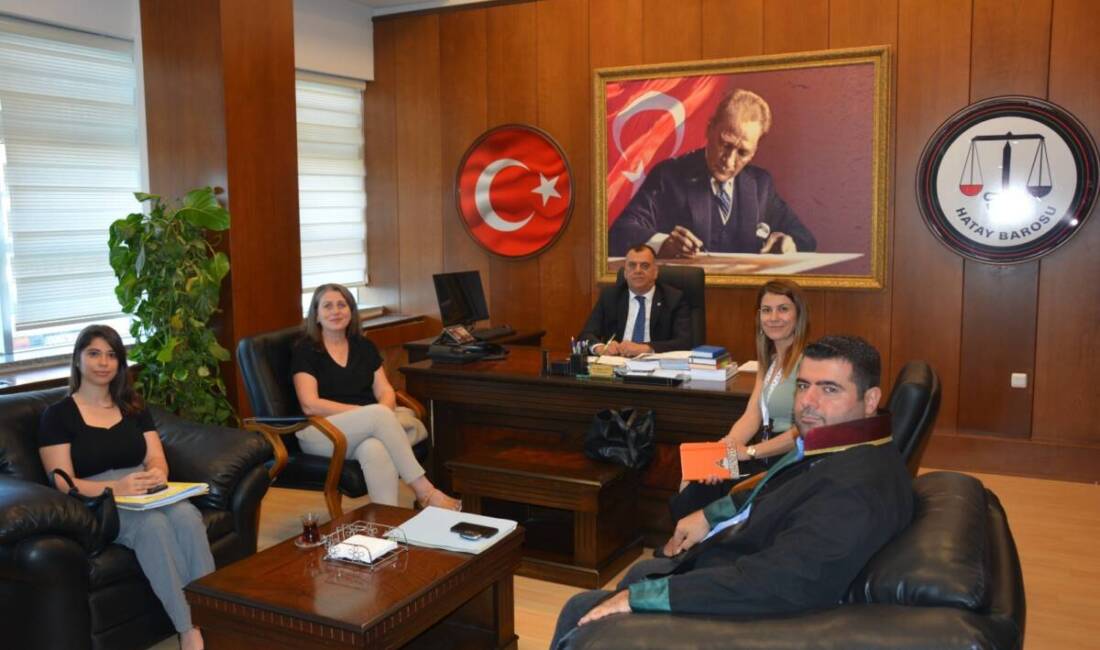 Kadın Emeğini Değerlendirme Vakfı’ndan Hatay Barosu’na Ziyaret Kadın Emeğini Değerlendirme Vakfı (KEDV) Müdürü Zeynep Araz, Hatay