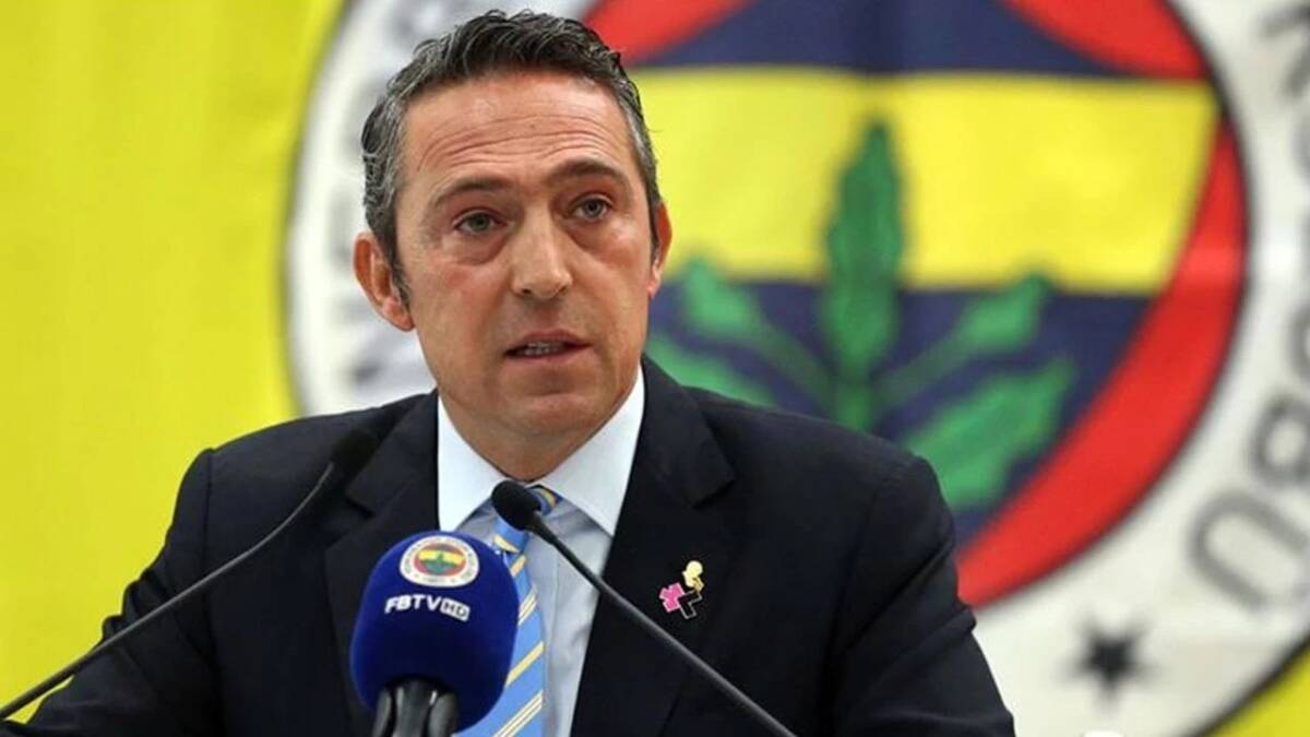 Fenerbahçe Başkanı Ali Koç, Corendon Alanyaspor ile oynanan maç sonrası