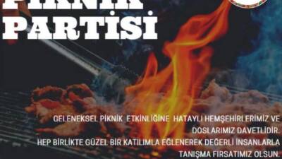 Antakya Kültürünü Tanıtma, Yaşatma ve Yardımlaşma Derneği, üyelerini ve hemşerilerini